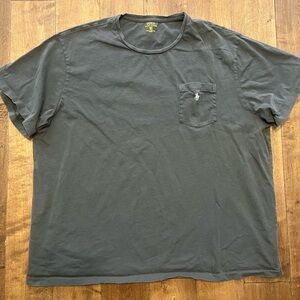 Polo Ralph Lauren Dark Grey Pocket Tee T Shirt 2XB